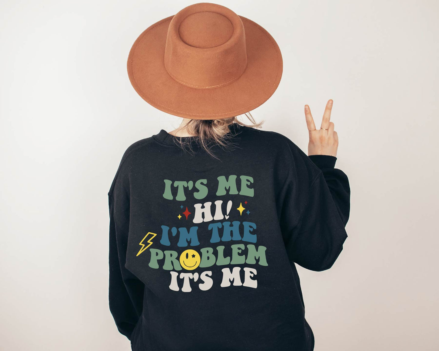 IT'S ME HI! I'M THE PROBLEM IT'S ME***TAYLOR SWIFT***CREWNECK