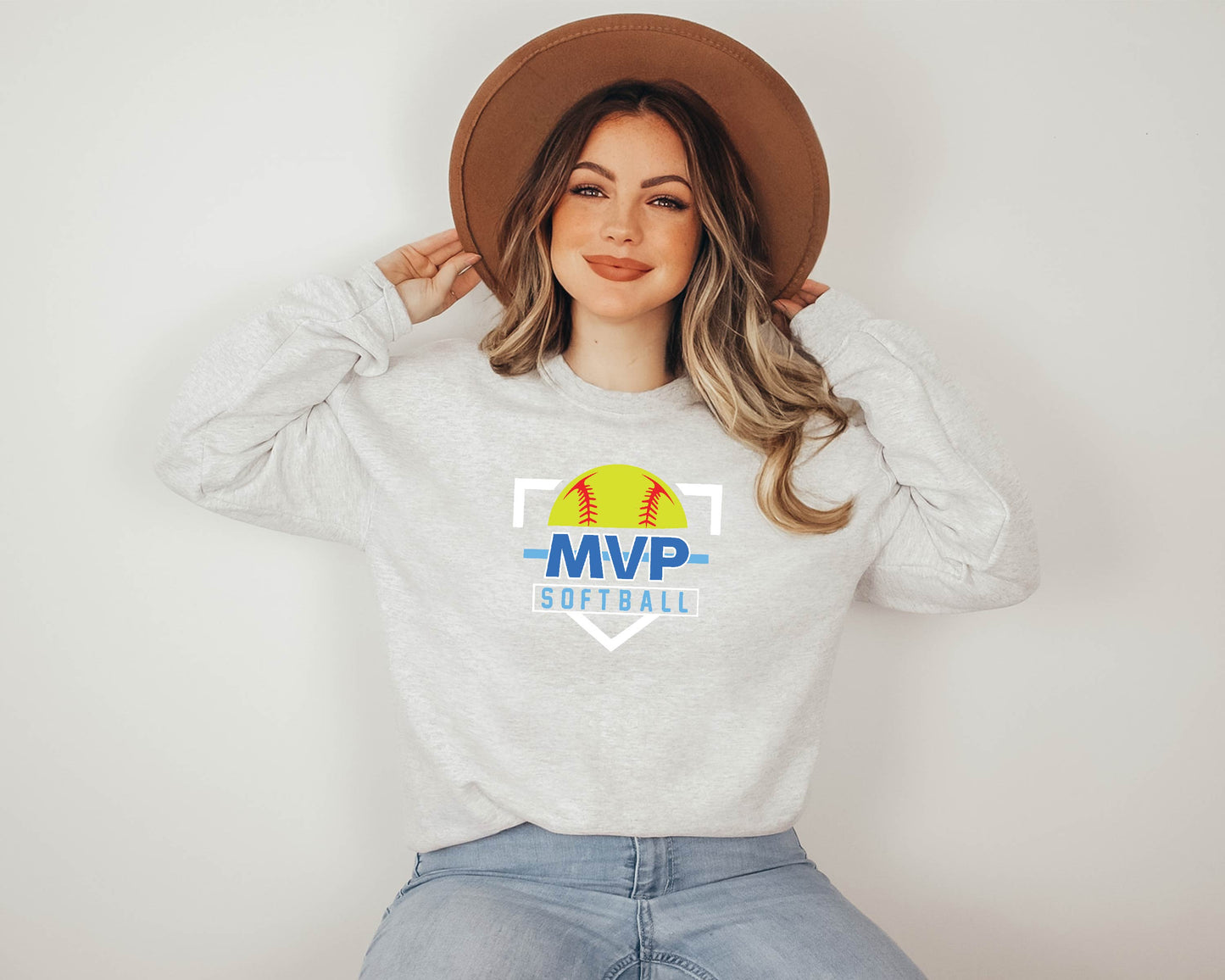 MVP SOFTBALL CREWNECK SWEATSHIRT